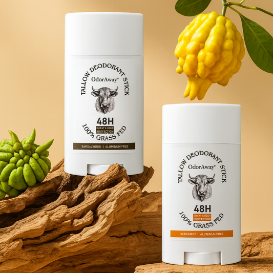 Beef Tallow And Raw Honey Deodorant